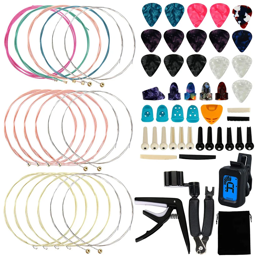 

Набор инструментов для снятия струн гитары, 65 шт.