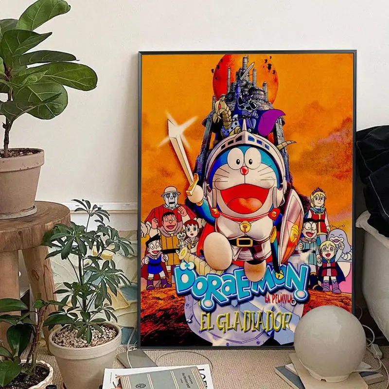 Классические винтажные постеры TOMY Doraemon Декор для дома бара кафе милый комнаты |