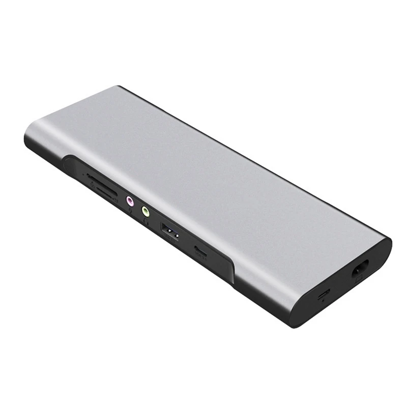 

Type C Docking Station 12 In 1 HUB Multifunction Expander USB C TO HDMI-Compatible Splitter Laptop Adapter