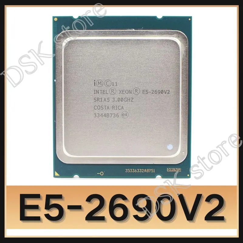 Процессор Intel E5 2690 v2 2690v2 SR1A5 3 0 ГГц 10 ядер 25 Мб розетка LGA 2011 |