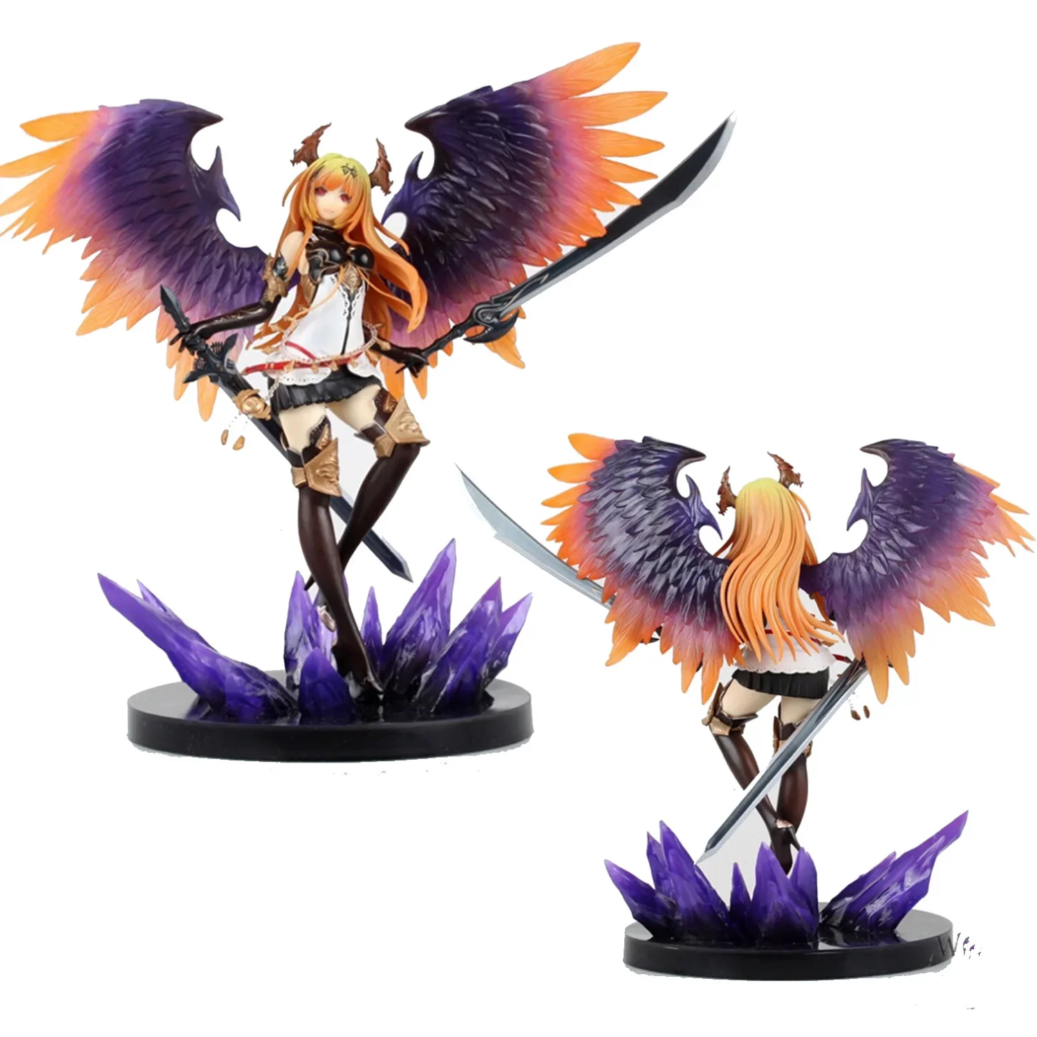 

28cm Shingeki no Bahamut Dark Angel Olivia 1/8 PVC Action Figure Sexy Cut Girl Anime Hentai Model Dolls Collection Gift Toys