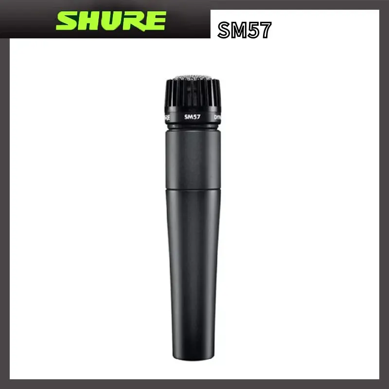 

Оригинальный SHURE SM57 легендарный динамический профессиональный микрофон проводной ручной микрофон подарок для сцены и студийной записи