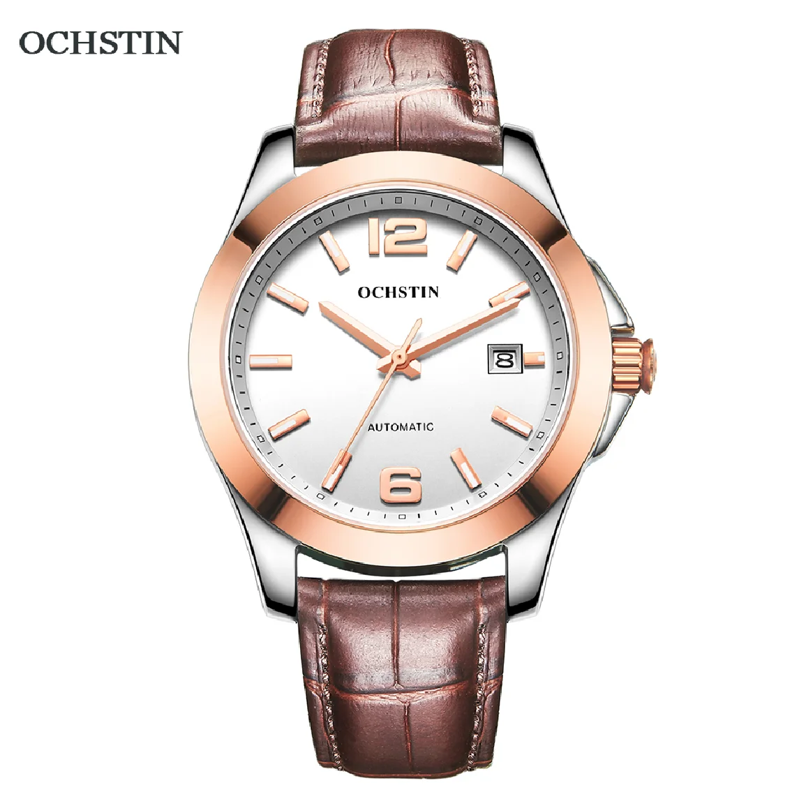 

OCHSTIN 2021Men Top Brand Luxury Mechanical Watches Automatic Wristwatch Sports Leather Waterproof Clock Male Relogio Masculino