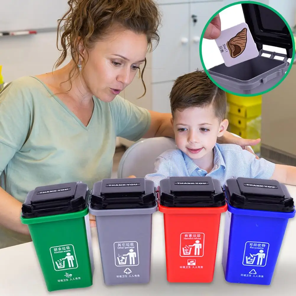 

Educational Toys Let Children Know Bright Colour Promoting Visual Development Garbage Classification Sorting Puzzles Personality