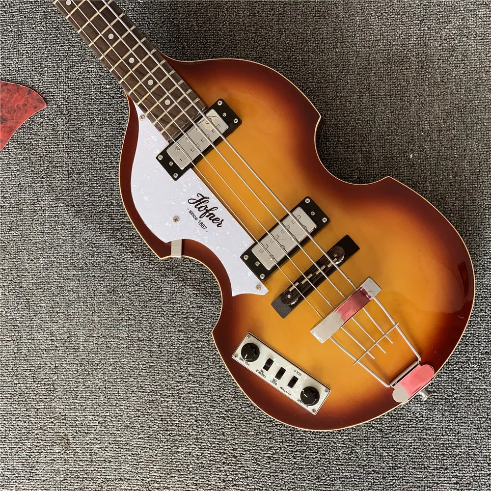 

Bb-2 four-string electric bass sunset color can be customized color manufacturers direct sales guitars guitarra