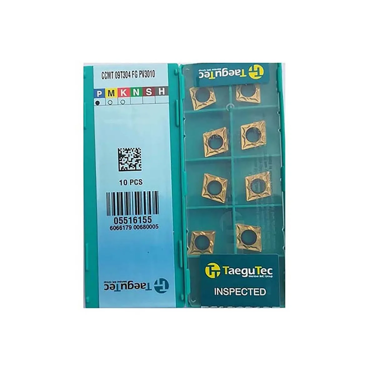 

TaeguTec 100% Original CCMT CCMT09 CCMT09T308 PC TT9080 CCMT09T302 FA CT3000 Medium Carbide Turning Inserts