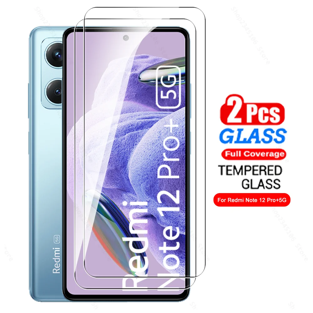 

Закаленное стекло для Xiaomi Redmi Note 12 Pro + Note12 Pro Plus, 2 шт.