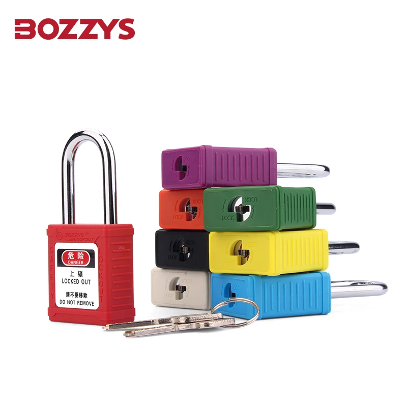 ndustrial loto 6mm steel shackle safety padlock with Master Keyed for lockout-tagout Custom laser coding and label | Строительство и