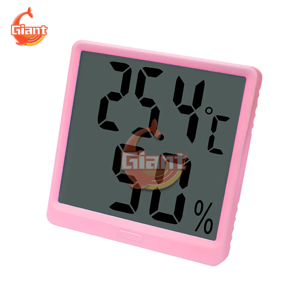 indoor lcd digital temperature and humidity meter electronic thermometer hygrometer weather station room thermometer free global shipping