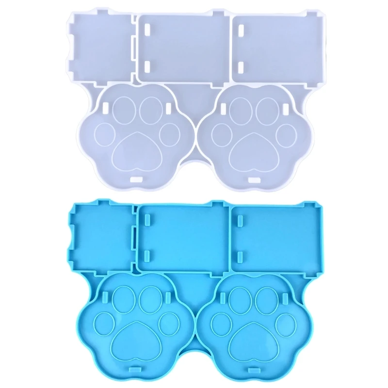 

HXBA собачья когтеобразная сращивающаяся подставка для ручек контейнер для хранения полимерная форма для рукоделия ювелирных изделий