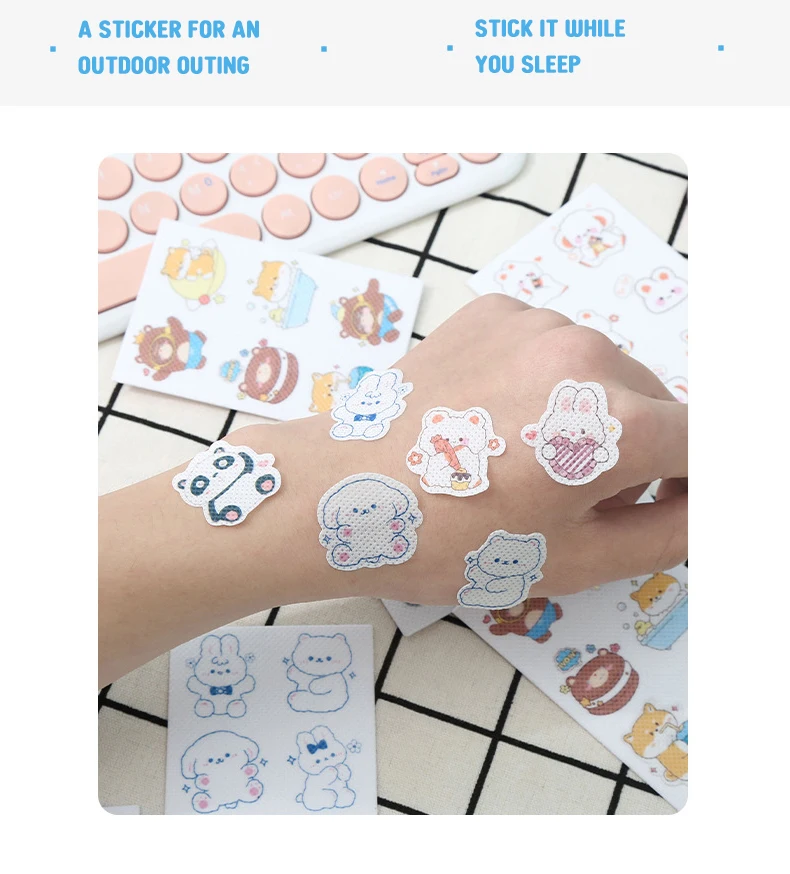 Растительный пластырь с эфирным маслом репеллент от комаров для младенцев и