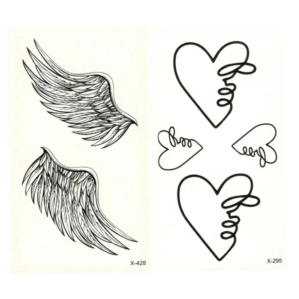 

No Pain Fashion Girls Fashion Tattoo Sticker Waterproof Tattoo Sticker Easy to Clean for Table