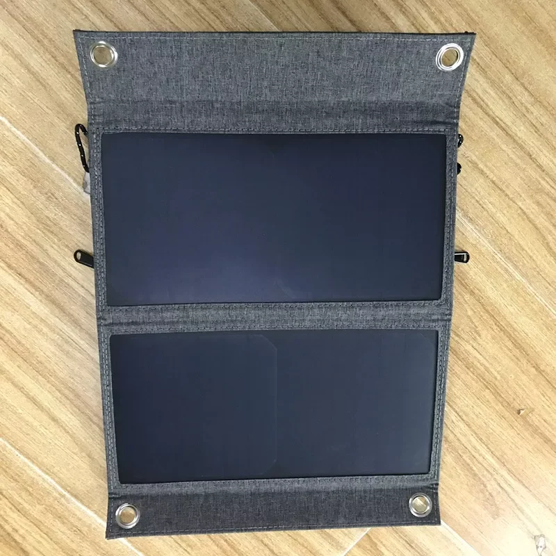 

2023New 10W Protable Solar Charger Solar Panel Charging Foldable Lightweight 5V Phone Charger Outdoor Hiking Solar Charger Pack