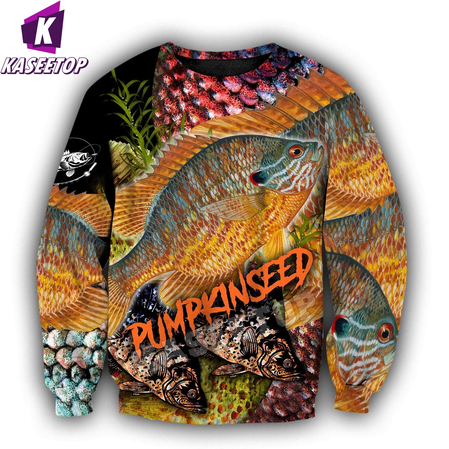 

Fashion Men Animal Hoodies 3D printed Sunfish Pumpkinseed Fishing On Skin Sweatshirt Hoodie Autumn Streetwear Casual Tracksuit