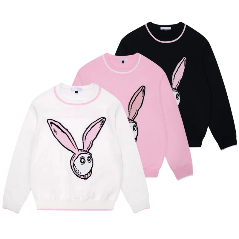

2024 New Autumn and Winter Golf Clothing Women's Sweater Outdoor Sports Versatile Slim Fit and Warm Korean Fashion Clothing