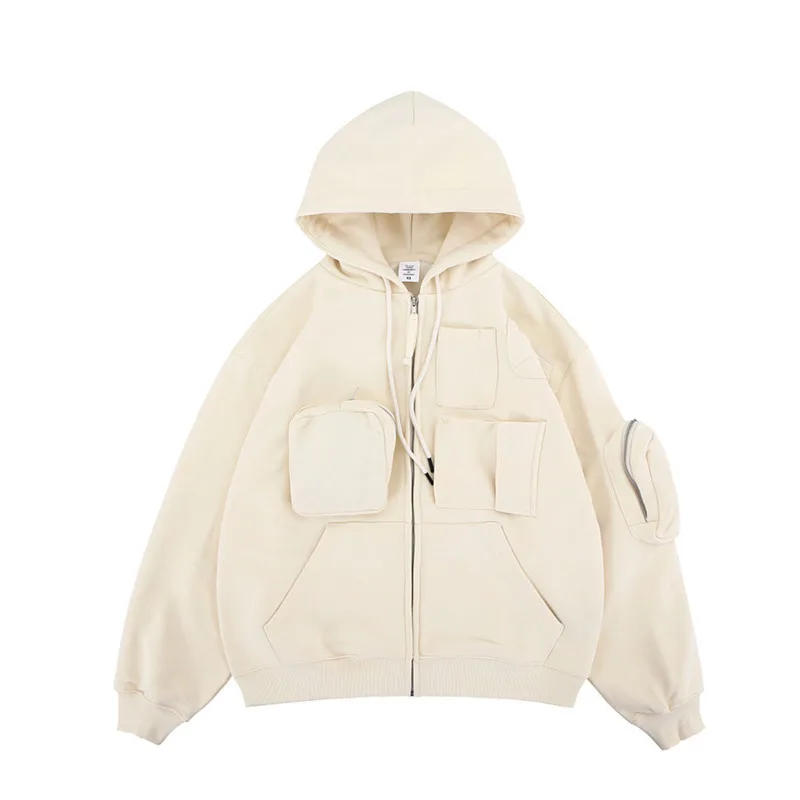 HKSH Мужская уличная одежда 2024 осень-зима новый модный брендовый кардиган с