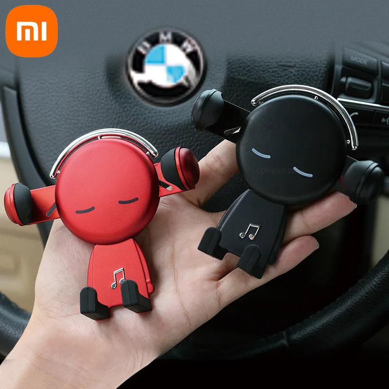

Xiaomi Car Holder for Air Vent Dashboard Universal Phone Gravity Holder Stand In Car for IPhone 13 12 Pro Car Phone Holder Mount