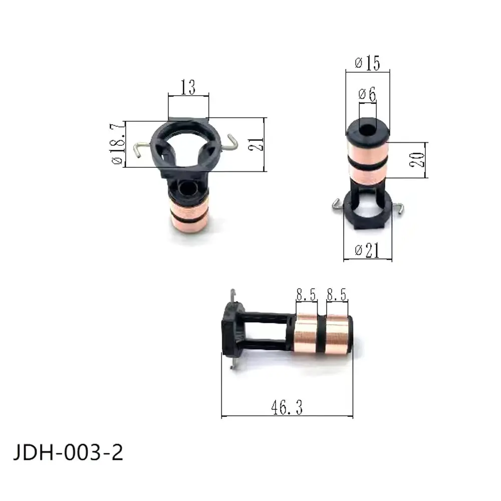 

5Pcs 15x6x8.5(20) Slip ring JDH-003-2