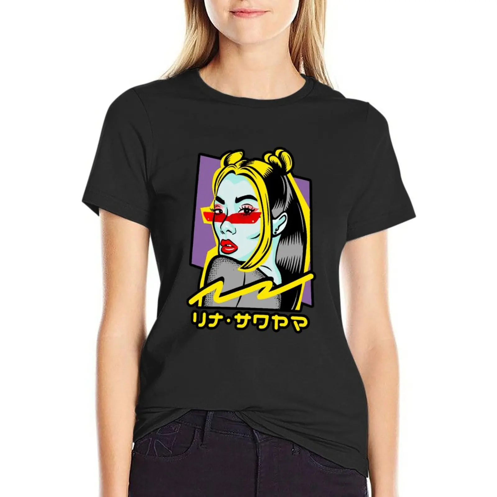 Футболка Rina Sawayama Merch милая одежда на заказ блузка с принтом животных футболки для