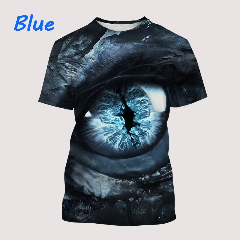 

2022 Cool 3D Printed T-shirt Men's and Women's Casual Short-sleeved T-shirt