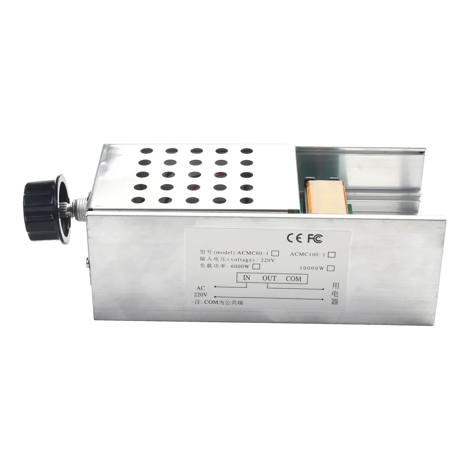 

6000 Вт AC 220 В регулятор напряжения цифровой регулятор скорости высокой мощности SCR регулятор напряжения диммер переключатель скорости термостат