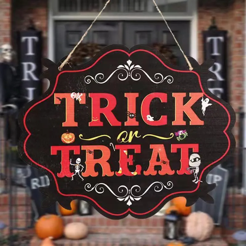 

Хэллоуин, ужас, ЕВА, деревянное ремесло, подвесное украшение на Хэллоуин, дверная открытка, призрак, фестиваль, подвесная бирка, деревянные и...