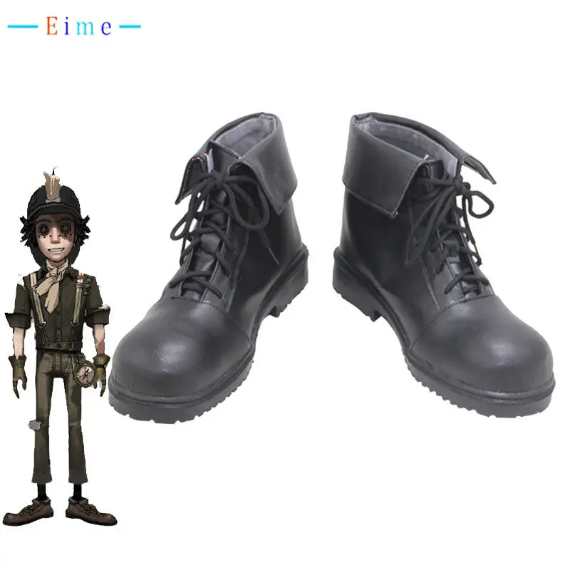 

Game Identity V Prospector Norton Campbell Cosplay Shoes PU Leather Shoes Halloween Carnival Boots Custom Made