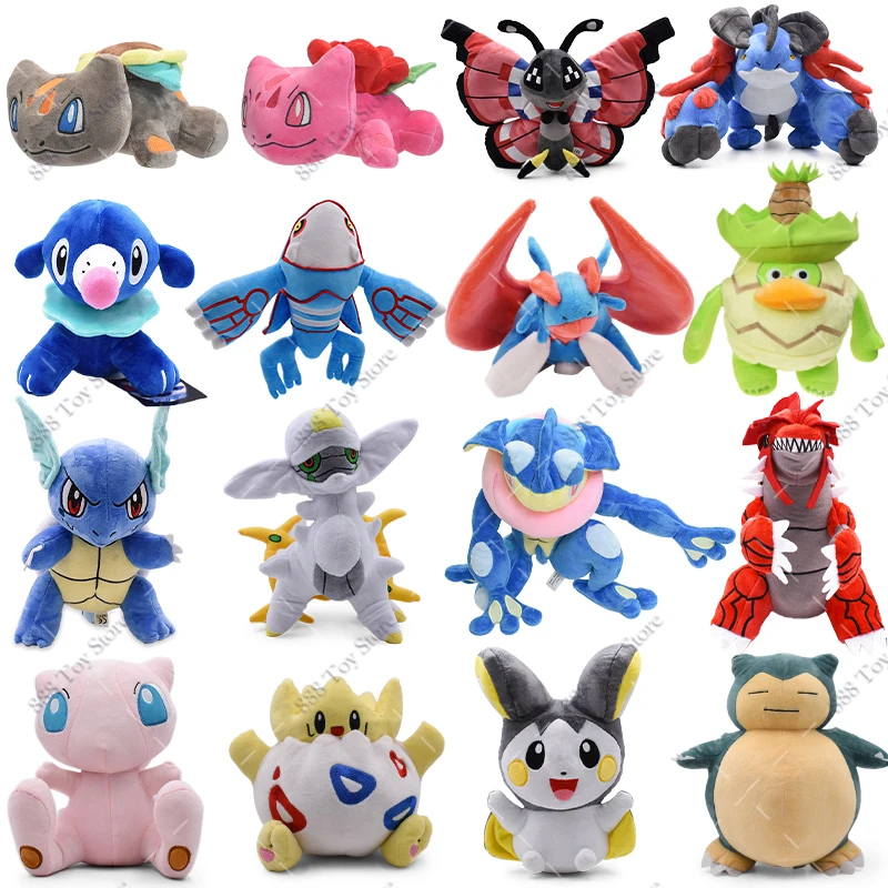 Плюшевая кукла из аниме Покемон Пикачу гренинджа Mewtwo Mimikyu мягкая для косплея роза