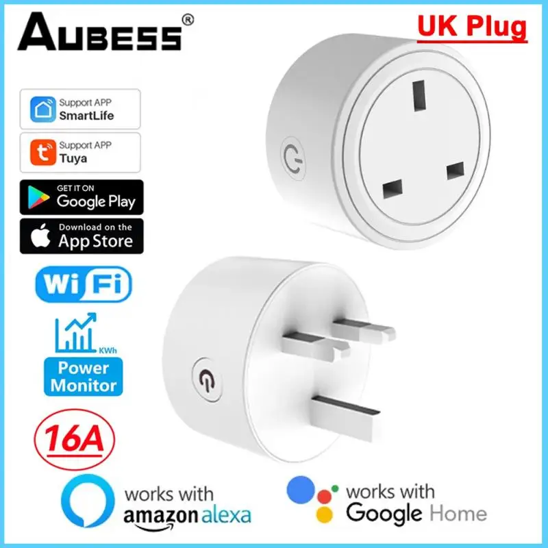 

Смарт-розетка с поддержкой Wi-Fi, 16 А