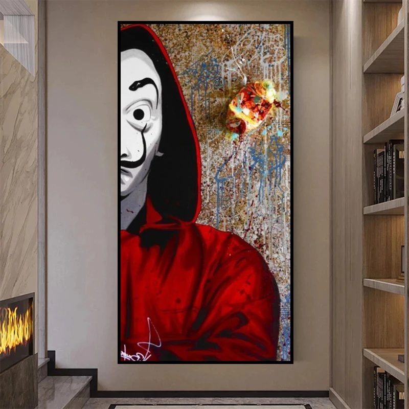 Фотообои с изображением людей на половину лица настенные картины для ТВ-сериала