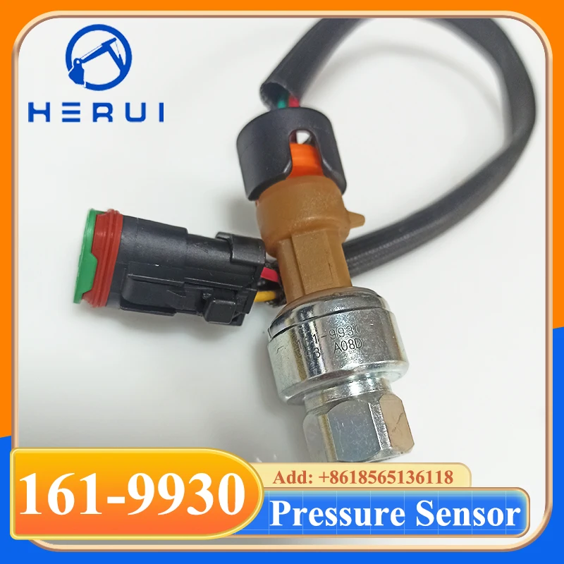 Датчик давления двигателя 3126B 161-9930 1619930 Для экскаватора 324D 325D 325C 345B 3176C