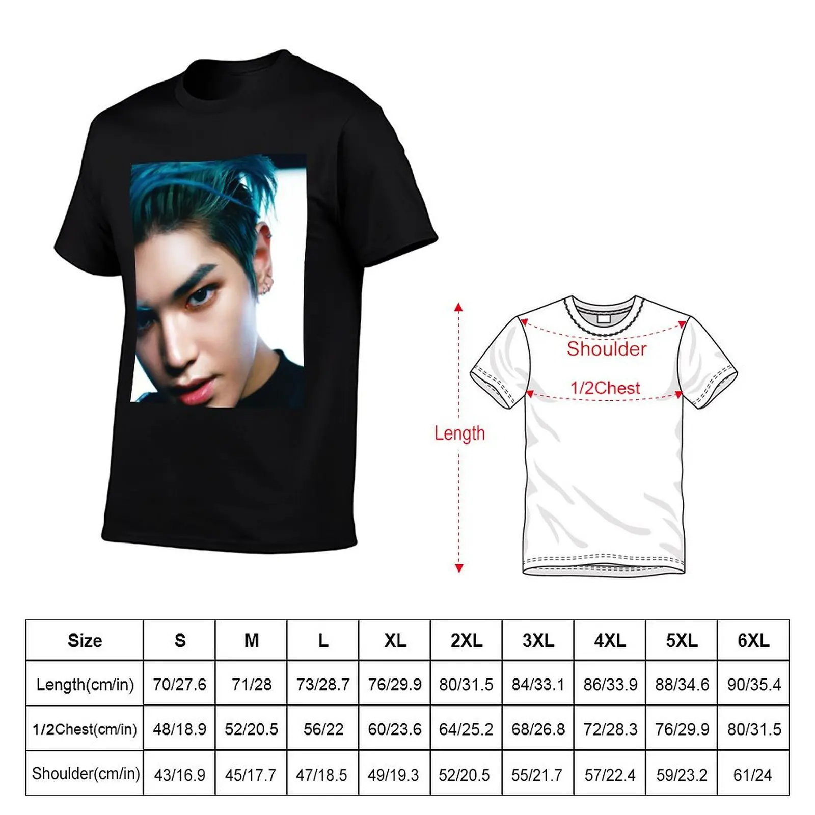 SuperM Taeyong 03 футболка хлопок