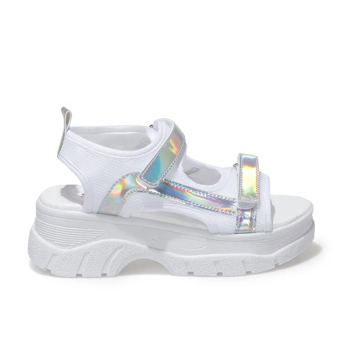 

512706.F1FX White Female Child Sandals
