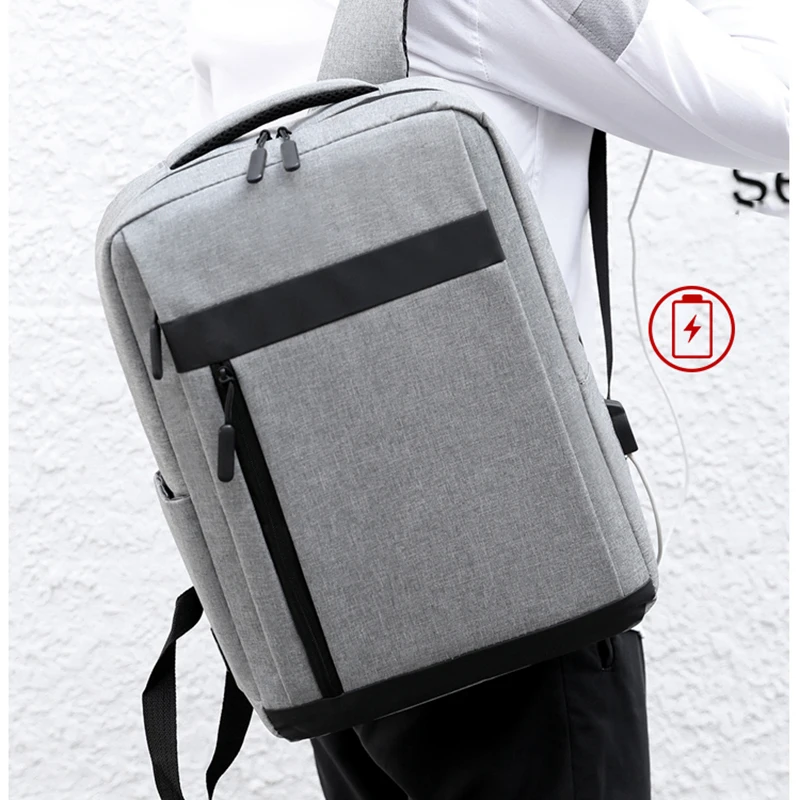 Xiaomi Men's Backpack Multifunctional Waterproof Bags For Male Business Laptop Backpack USB Charging Bagpack Casual Rucksack