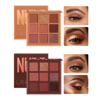 fashion new arrival charming eyeshadow palette 9 color make up palette matte shimmer eye shadow beauty