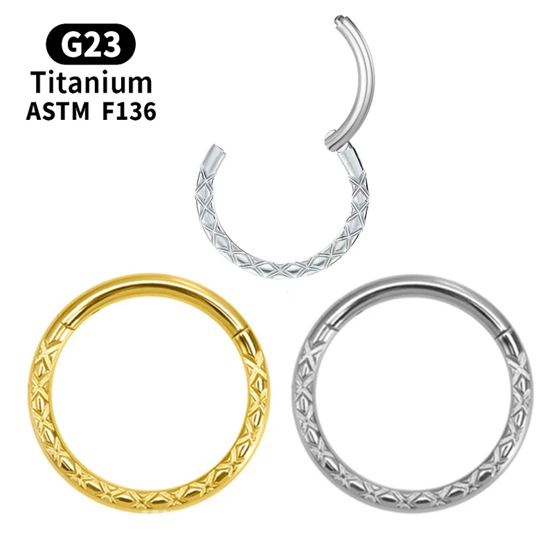 

tragus piercing cartilage Earrings sexy Helix clicker Nasal septum ring ear clips Hinge segment diaphragm Body Jewelry G23