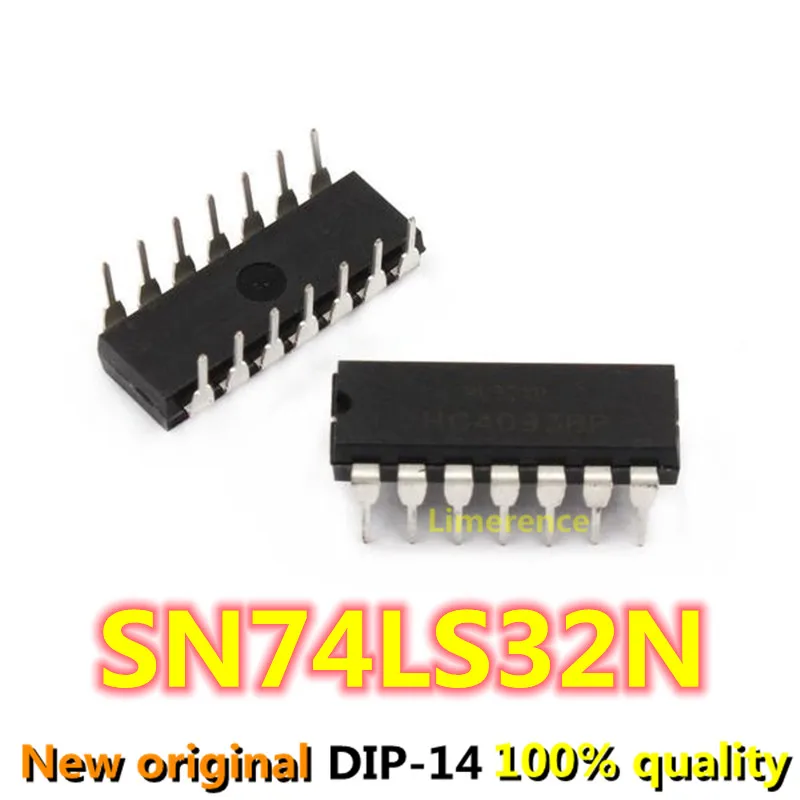 Новый и оригинальный чипсет IC SN74LS32N DIP14 HD74LS32P DIP-14 HD74LS32 74LS32 DIP, 20 шт.