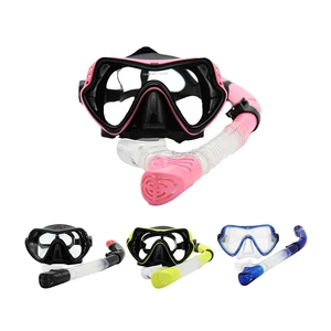 C306 Hd Anti-Fog Large Field Of Vision Full Dry Snorkel Diving Mask Set Snorkeling Adult Models Two-Piece Goggles Diving Mask