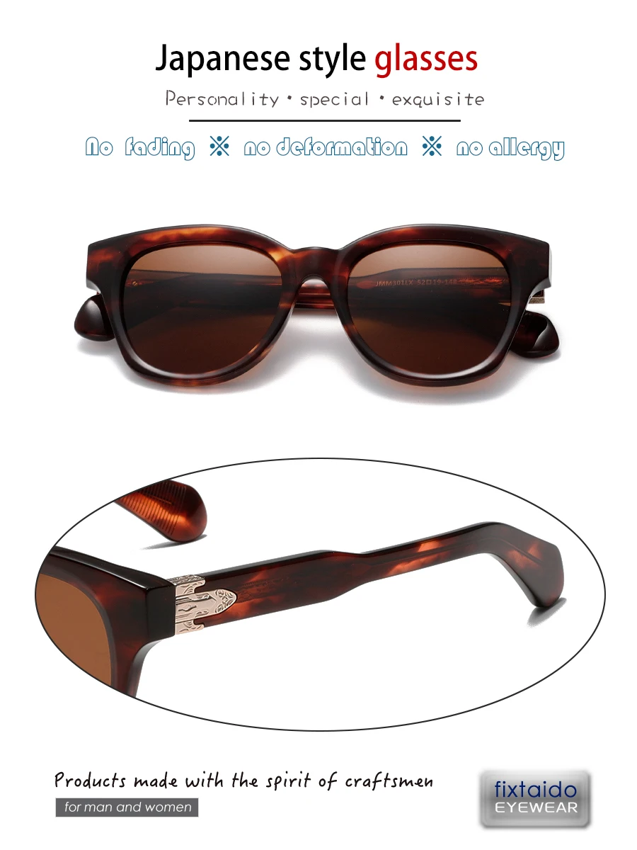 Солнцезащитные очки JACQUES дизайны из ацетата | Линзы CR39 100% защита от ультрафиолета