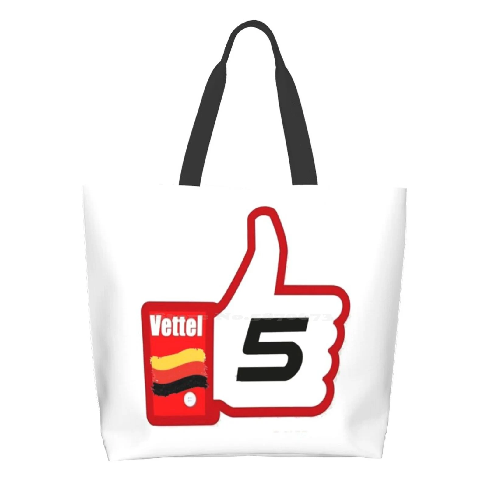 

Seb Finger Large Size Reusable Foldable Shopping Bag Seb5 Sebvettel Vettel Vettel5 Vettel Sv5 Scuderia Prancinghorse Formulaone
