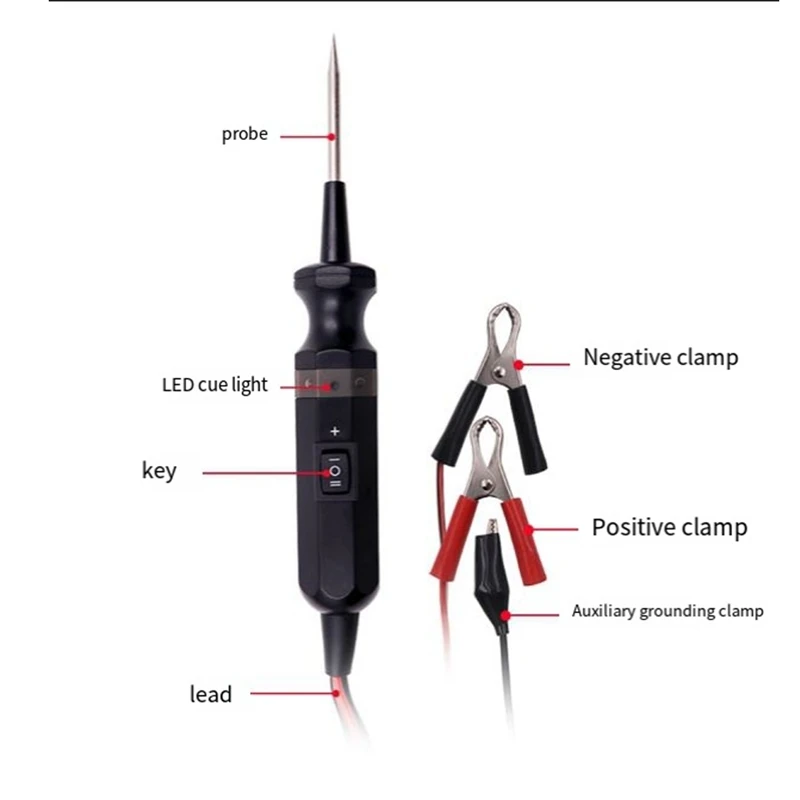 Автомобильный диагностический инструмент тестер полярности тока и напряжения