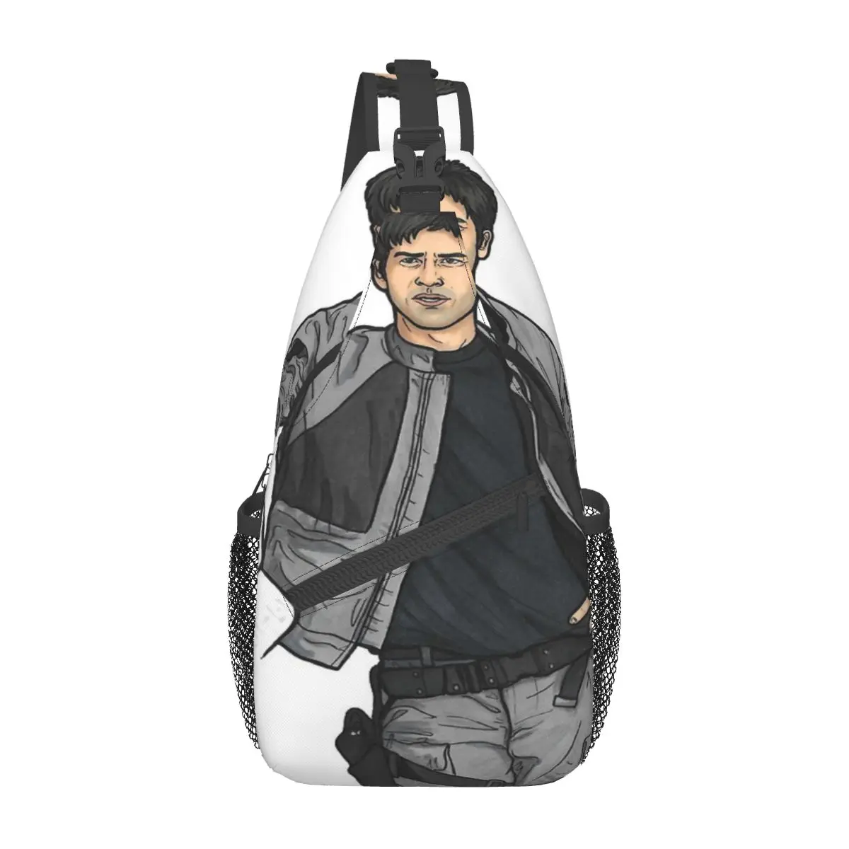 

Современная прочная дорожная нагрудная сумка John Sheppard через плечо, разные стили