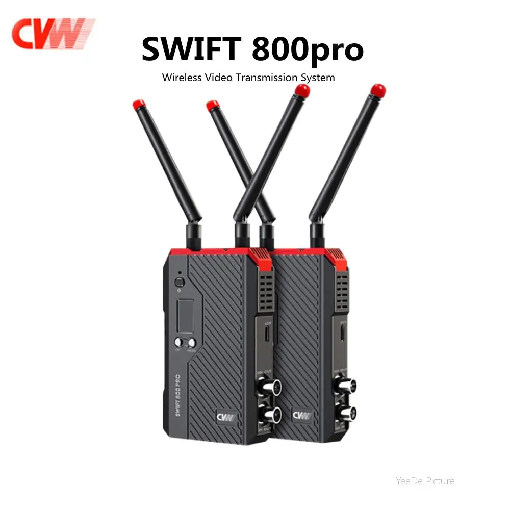 CVW SWIFT 800pro 800ft Беспроводная система передачи видео HD изображение беспроводной передатчик приемник Поддержка монитора смартфона