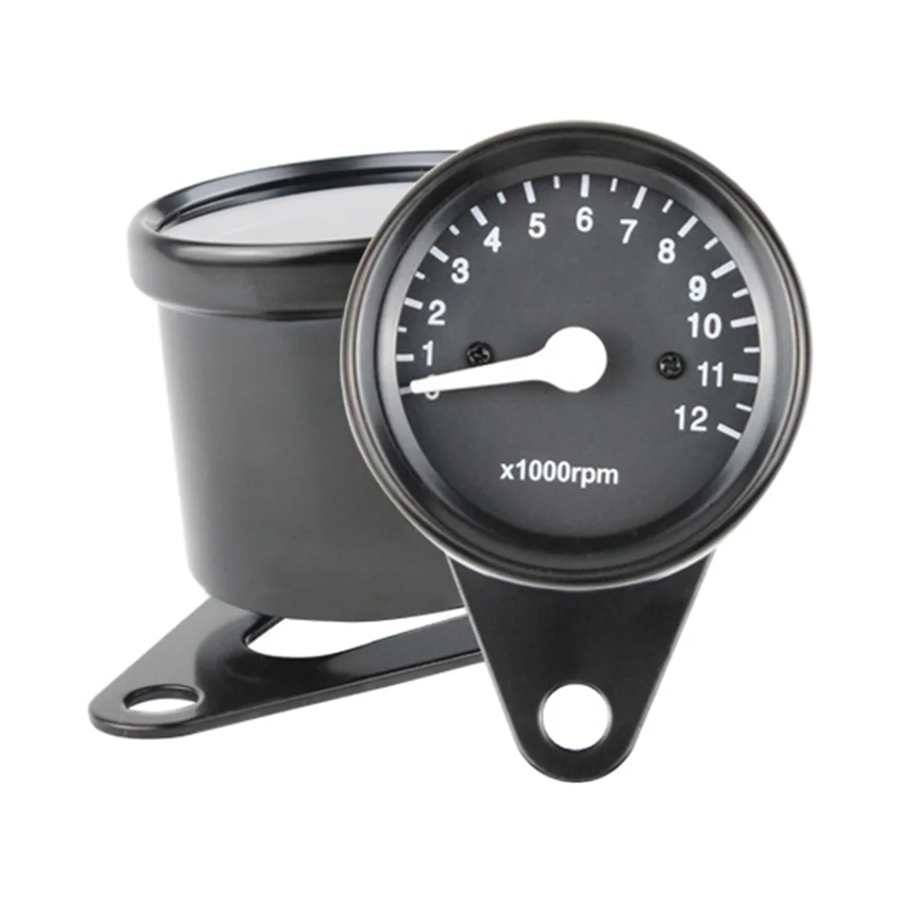 

Motorcycle Tachometer Meter Gauge Modified Backlit Motor Speeds Rev Counter Odometer Led Night Light Backlight Tacho
