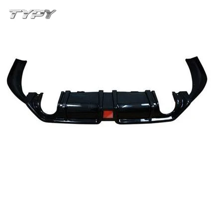 

Глянцевый черный диффузор для заднего бампера, задний диффузор для губ, спойлер для Honda 10th Civic 2016-2019