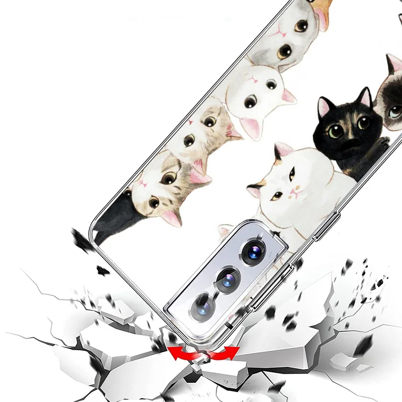 Чехол для Samsung Galaxy S23 S24 Ultra S22 Plus S21 S20 FE S10E S10 S9 S8