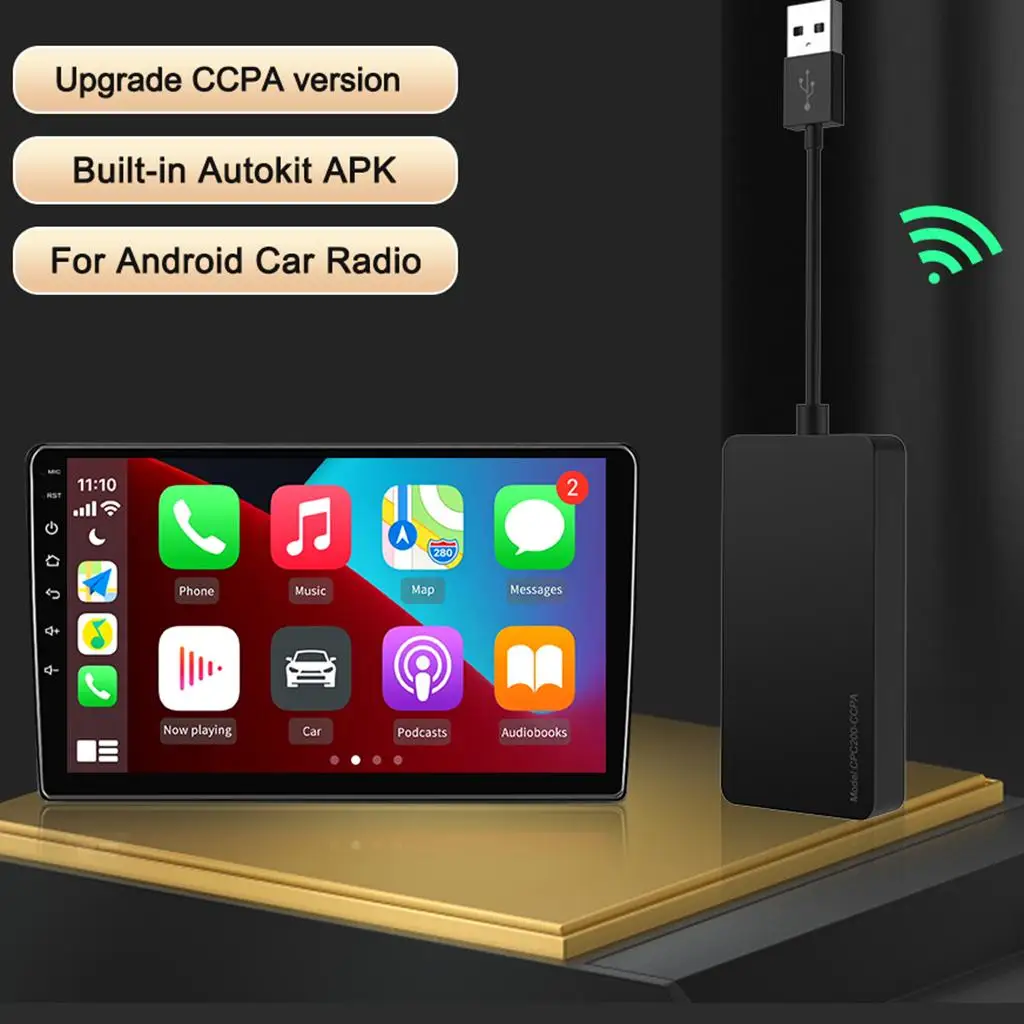 

Wireless Car Play Adapter Dongle Cpc200-Ccpa for Android Car Screen Premium