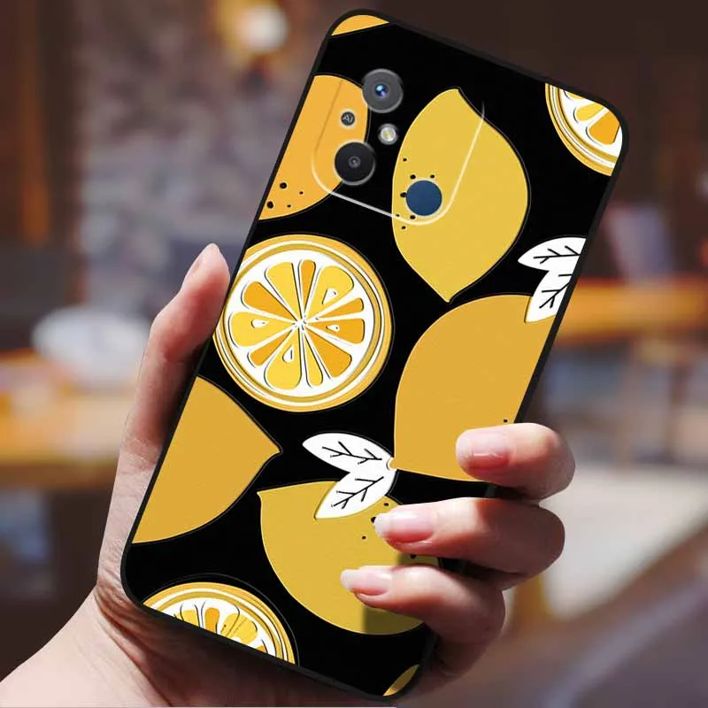 Чехол с 3D принтом для Xiaomi Redmi 12C 11A Flower Emboss Coque Shell мягкая силиконовая задняя крышка