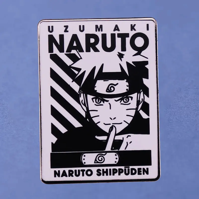 

Uzumakl Naruto Anime Lapel Pins Backpack Jeans Enamel Brooch Pin Women Fashion Jewelry Gifts Naruto Shippuden Cartoon Badges