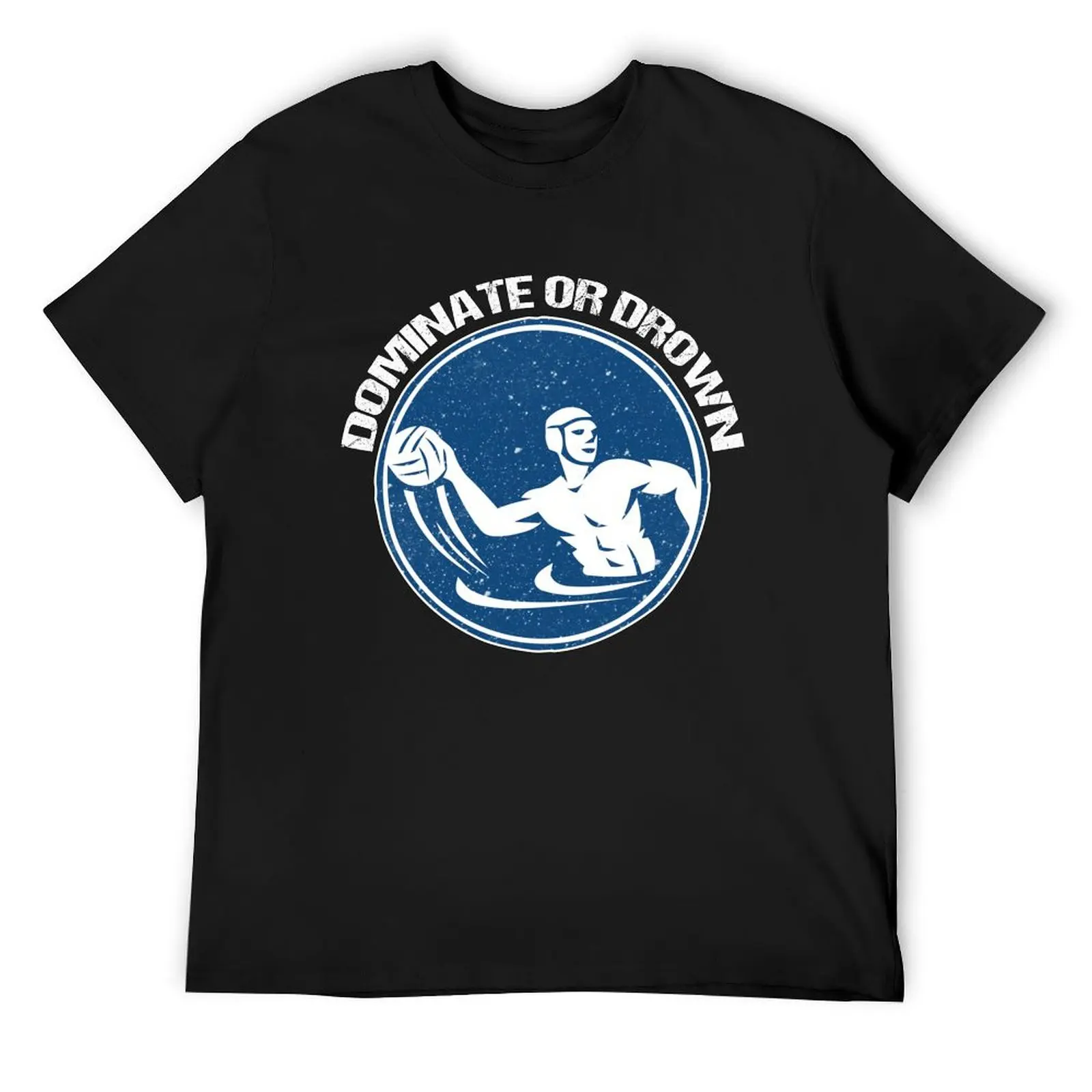 Рубашка поло с забавной водой и т. д. Поло Доминат или утопленная вода надписью в